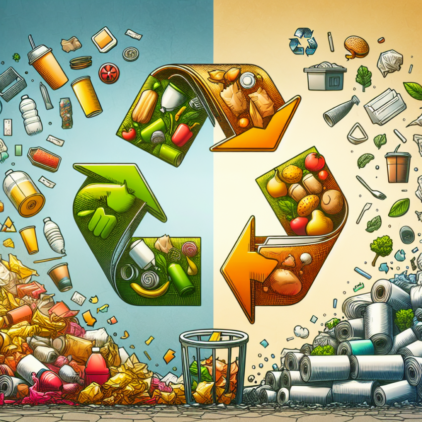 Fra affald til ressource: Hvordan genanvendeligt madpapir kan gøre en forskel